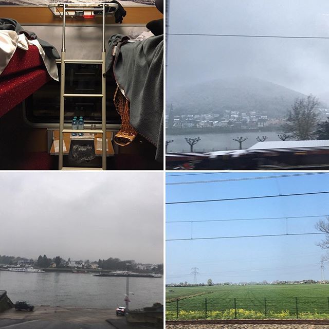 The #trainFromEGU took me from #vienna through a (lightly #snow covered!), along places I used to sample for water-quality during my phd, back into the beloved #flatness of #home. #EGU19 was a blast, but now I’m happy to be home. On to the traditional “d… bit.ly/2KLxlzc