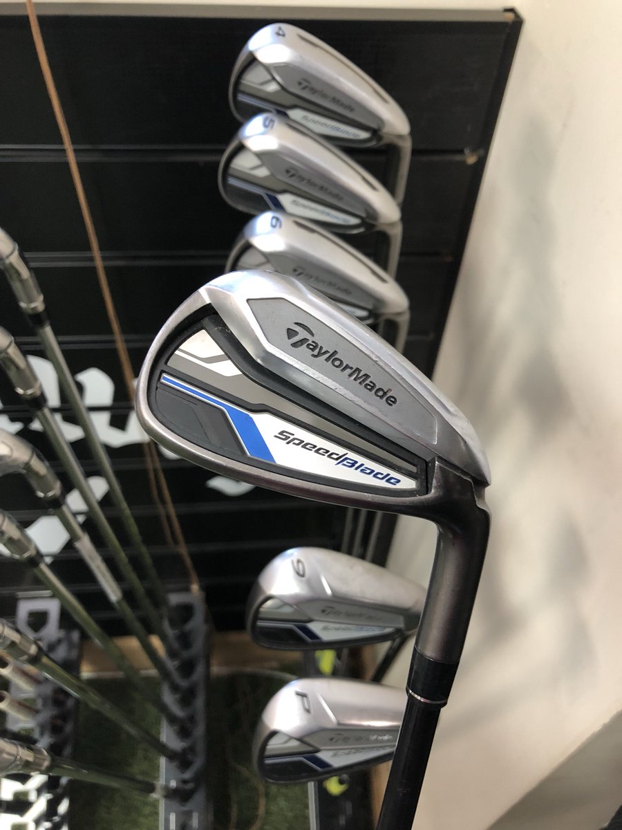 golf_factory's tweet photo. Speedblade irons 💎💎 4-PW
Stiff Graphite shafts
Golf Pride Grips 🎾 🎾
#taylormade #taylormadegolf #speedblade #ironplay #instagolf #golfaddict #golfislife #golfing #thegolffactory #newcastle #golfshop #cheapgolfclubs https://t.co/gx4slPqJD3
