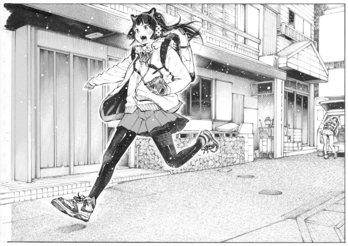 ガガイモ 石田 ふろラン 発売中 Pa Twitter 明日発売のハルタ63号に四ページのショート読み切り載ります よろしくお願いいたします カメラ好きな女の子がてんやわんやします タイトル 現世 うつしよ ムルのいい画だね 作 石田裕揮