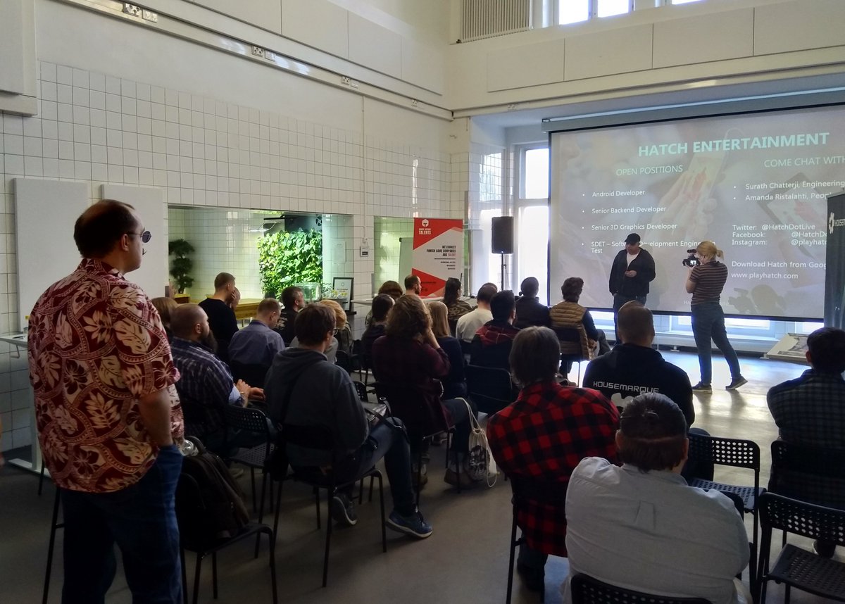 GF_talents's tweet photo. Last weekend we hosted IT and Games Job Fair Helsinki 2019, which gather over 70 professionals in the IT and Games industry from Russia, Estonia, Ukraine, Latvia and Finland. Next event is coming in June so stay tuned! 
#GamesJobFair #GamesFactoryTalents #Gamedev #Finlandworks https://t.co/NozmFSuiFV