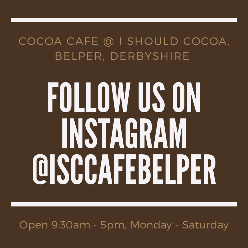 ISCCafeBelper's tweet photo. To be in with the chance of winning a awesome prize, come in store and buy a takeaway product, and post a picture to Instagram with the #takeitawaycocoa https://t.co/gwrKemLRBn