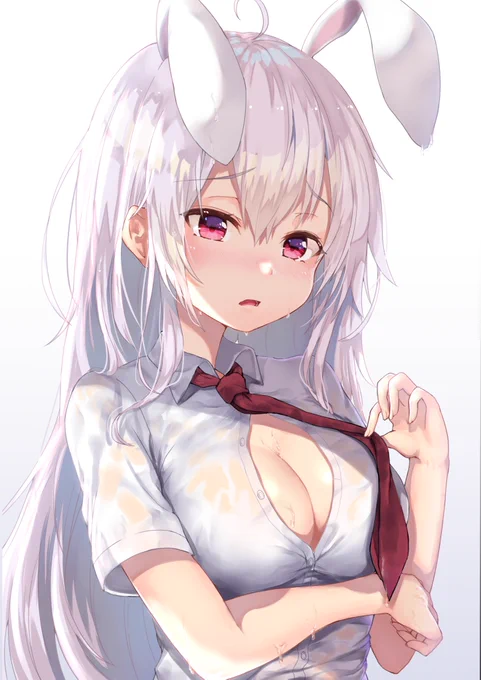 びしょ濡れうどんげちゃん 
