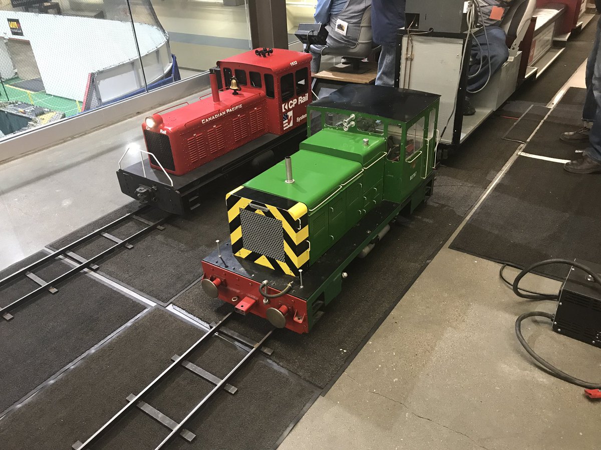 Trains all lined up and ready to go at #supertrain #supertrain2019 Come on out for a free Journey! Today is the last day so don’t delay!