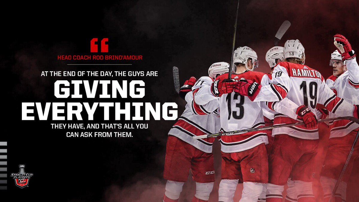 Canes's tweet photo. Never. Stop. Fighting. https://t.co/MdEKaTCfRZ