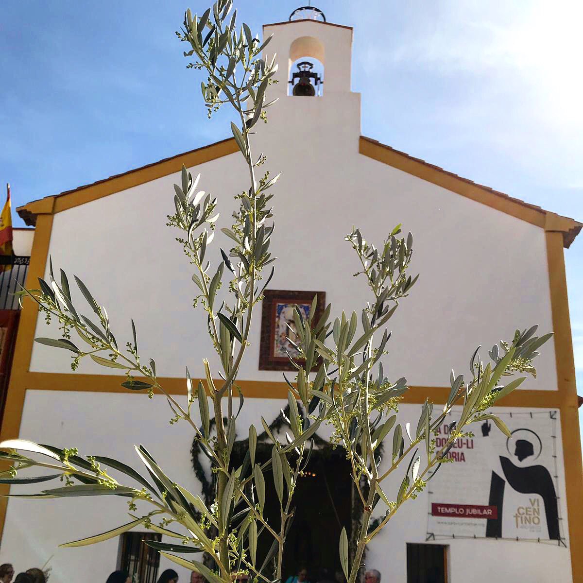 SVF_FP's tweet photo. Comenzamos la #SemanaSanta2019 en la Parroquia de Ntra. Sra. De la Asunción de La Vall d’Uixó y lo hacemos a los pies de nuestra Ermita. ¡Feliz #DomingoDeRamos🌿! https://t.co/i1yc6RPDFZ