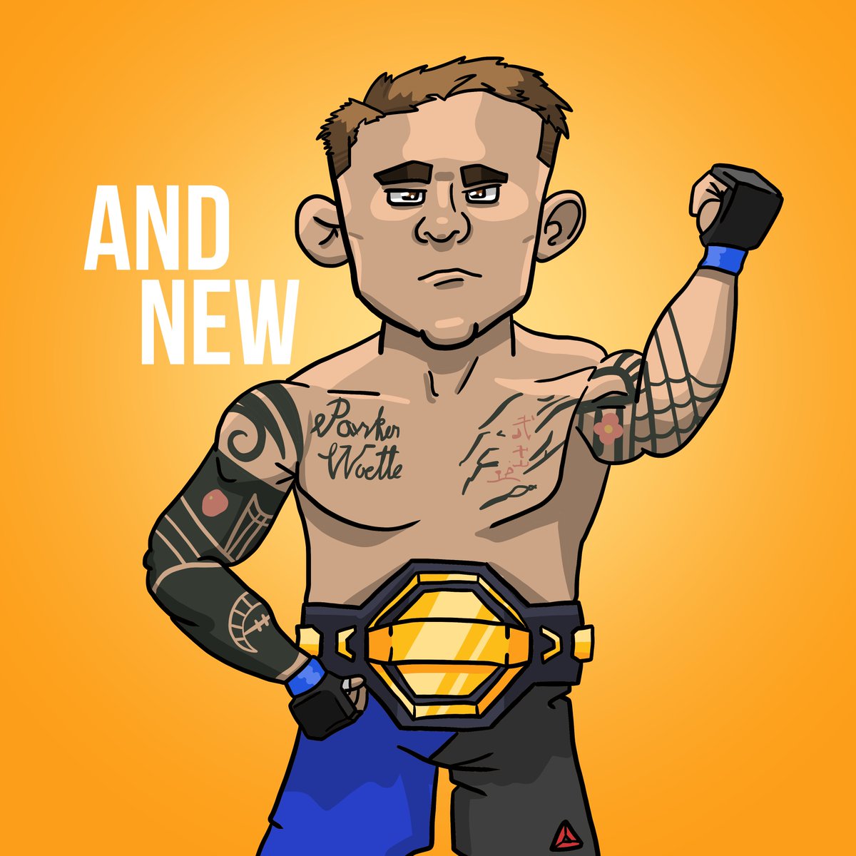 FighToons's tweet photo. Congratulations @DustinPoirier on an incredible performance, with his new and improved cardio and superior striking I see him posing a problem for @TeamKhabib #Interimchamp #UFC236 #AndNew 💎💎💎 https://t.co/Mw8LA1sKXZ