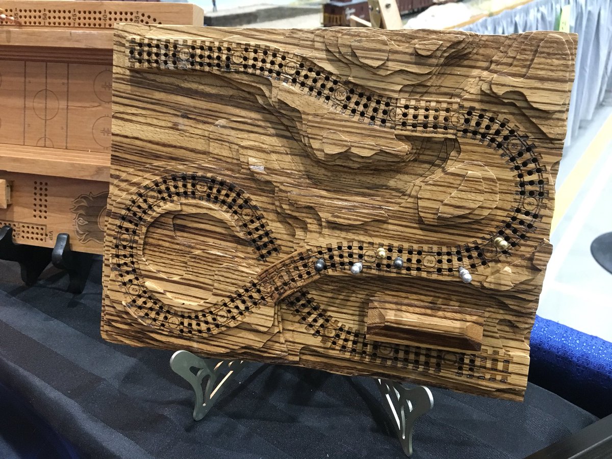 One of the new Cribscapes Zebrawood boards! 😊