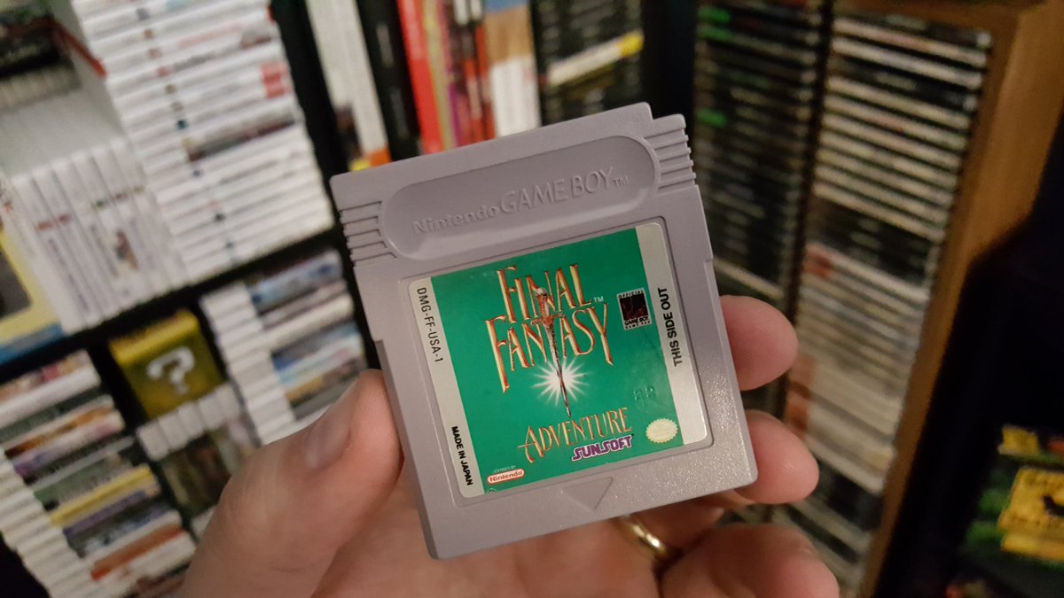 Final Fantasy Adventure from Sunsoft this #GBSunday! Its a great game and if you havent played it yet, I highly recommend it! 🐯