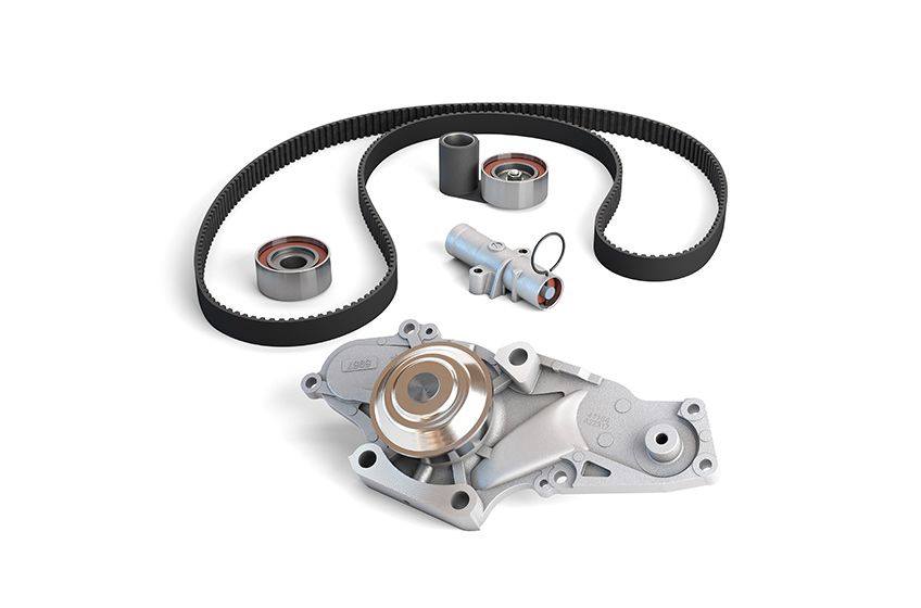 GatesNAmerica's tweet photo. Timing belt driven water pumps should always be replaced at the same time as the timing belt to reduce warranties and preserve long-term system performance. #besystemsmart #gatesbelts https://t.co/ONtEI5Bk7q