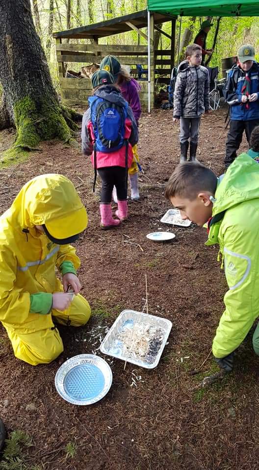 1stHaney's tweet photo. Some of our #Cubs enjoyed this years #Cuboree at #CampMcLean. Rope course, fire building, learning about stoves, archery, cooking and more! @scoutscanada #ScoutsDoStuff #scouts https://t.co/q3OPzqXTQV
