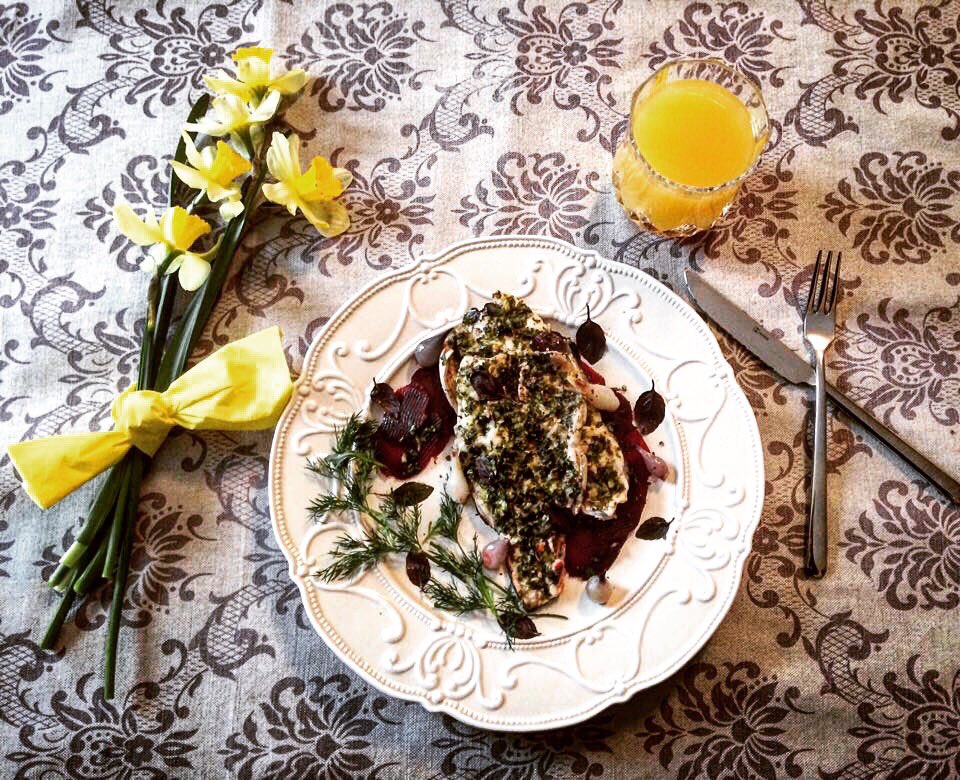 CookThisFoodCom's tweet image. Roasted Trout Fillet

#cookthisfood #trout #fillet #ruccola #parsley #onion #juice #flower #tasty #food