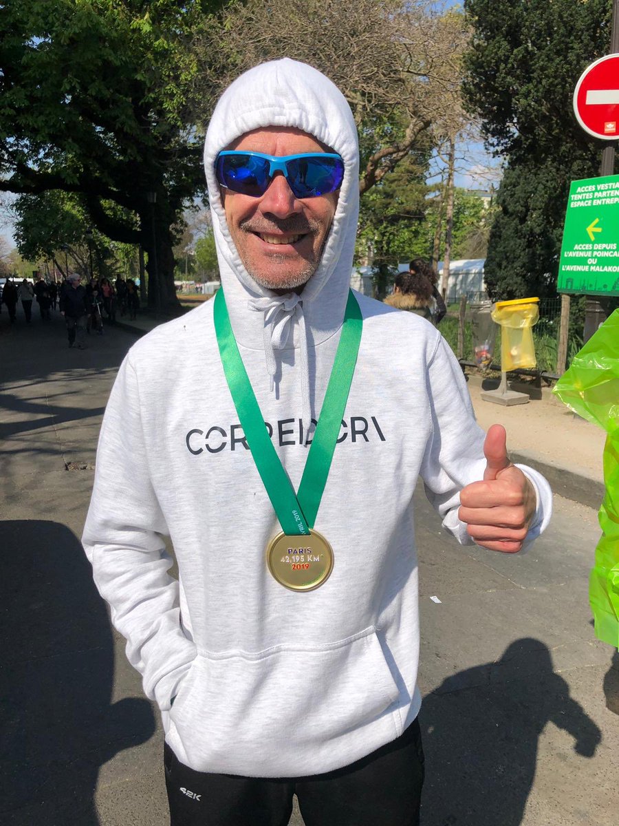 El maratón de Paris oficializa la marca realizada por <a href="/soycorredor_es/">CORREDOR\</a> Fiz Congratulations, you've ran your marathon in 02:27:44. Thank you for electrifying Paris! Enjoy the finisher party at La Felicita! 
@EnergiaEDP @123acorrer <a href="/RUNNINGFIZ/">RUNNINGFIZ</a> @Suunto1Esp