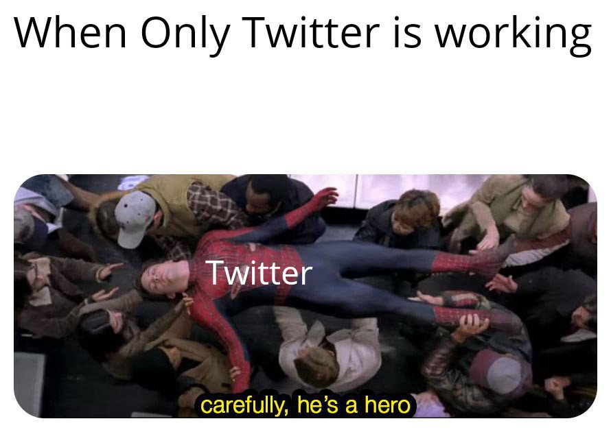 homie_memes's tweet photo. careful
#whatsappdown  #instagramisdown #FacebookDown https://t.co/DXTCe5H4sN