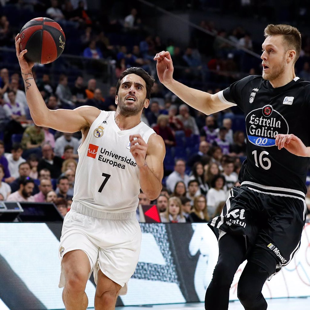 Campazzo, durante el encuentro.