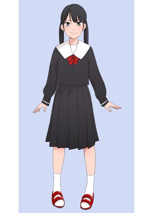 次のキャラデザで描いたの 