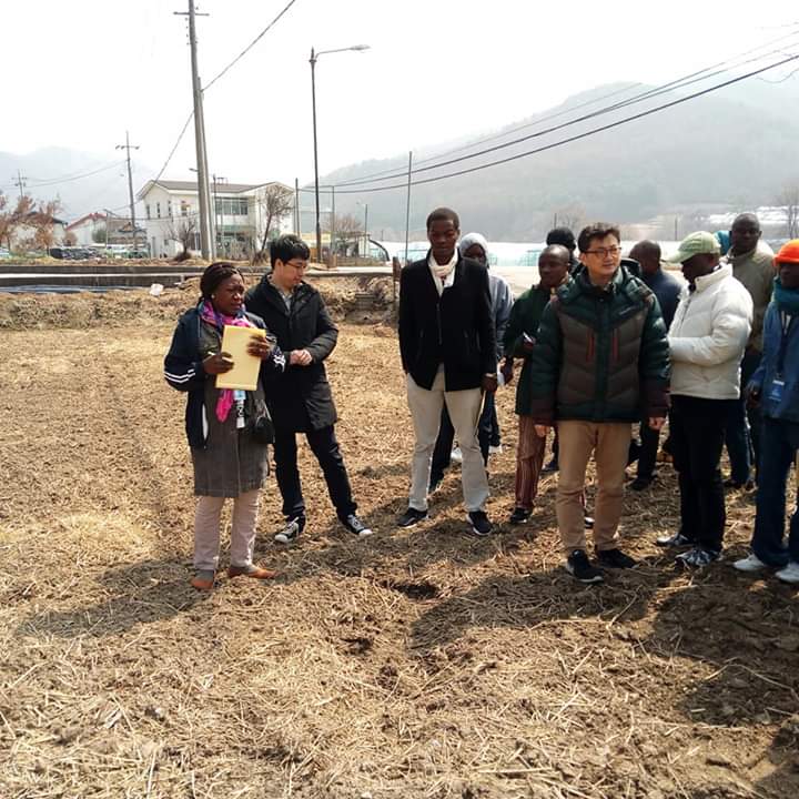 ypard_rdc's tweet photo. Le séjour d @AimKazika de @ypard_rdc en #Corée du #Sud en formation au #CGLC sur le #leadership et #technologies_agricoles. @MarinaDev @rikolto @SOSFAIM @FAO @Luc_Gerard @NgalulaPe @PrimatureRDC @KrishanFARA @FARAinfo @YpardAfrica @yemi_adeyeye @smallowa @LaVoixDJeunes @kenloh https://t.co/qHoaT2LNcT