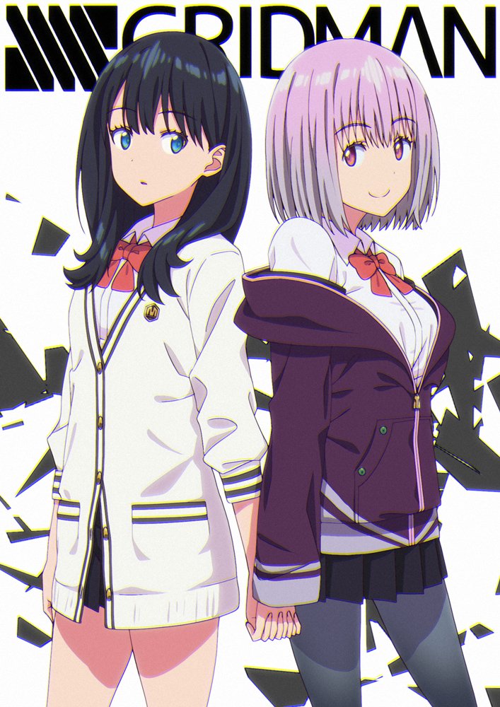 密技】きーくん所繪的《SSSS.GRIDMAN》寶多六花&新条茜@電光超人（SSSS