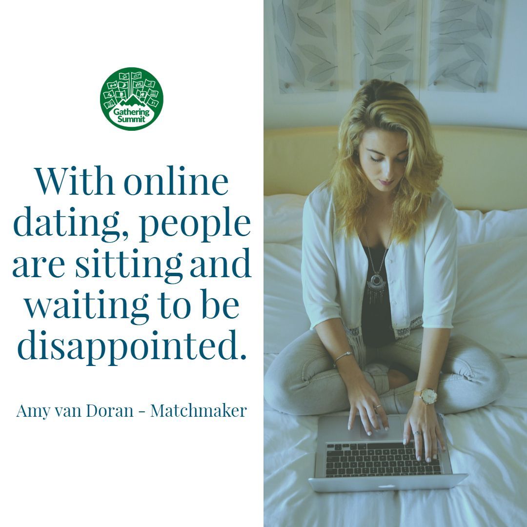 GatheringLab's tweet image. "With online dating, people are sitting and waiting to be disappointed."
@modernloveclub