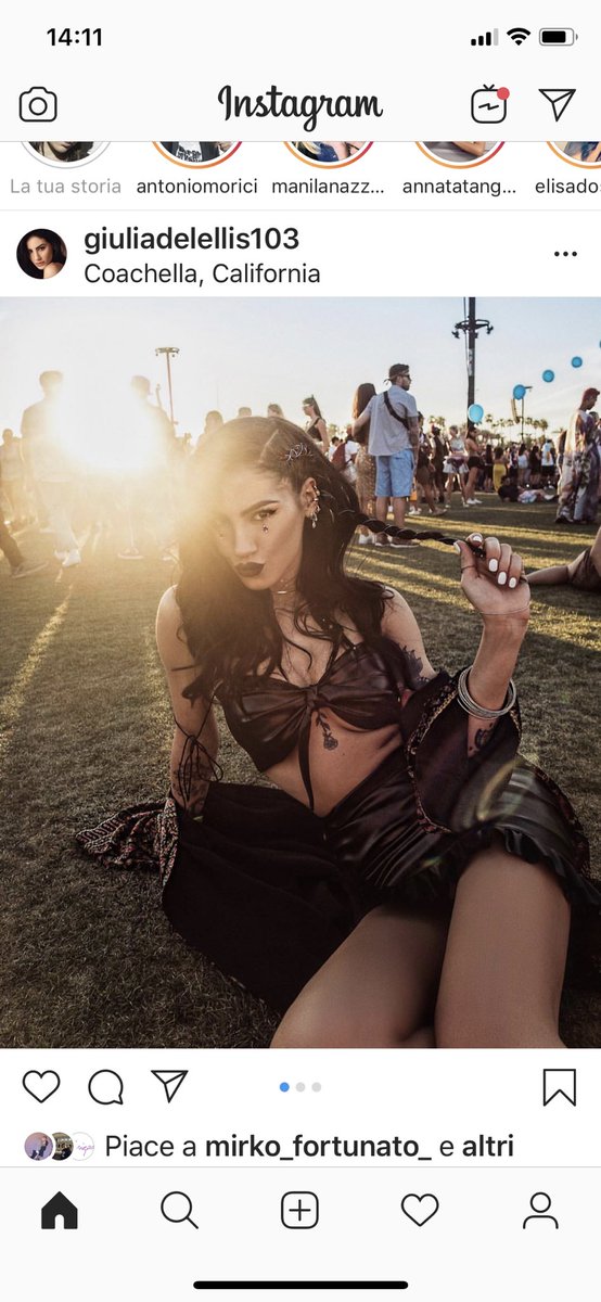 Il mio Instagram si è bloccato qua... Per ricordarmi Giulia Coachella e la MIA realtà #Instagramdowm