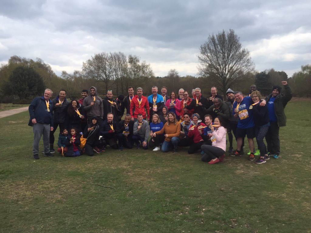 Sarahwoodman276's tweet photo. Awesome @jon_woodman and team #getupgiveback! Approx £75k raised for @operationsmile this morning running in Sutton park @uktri #propertyentrepeneur https://t.co/82ZJWiryuD