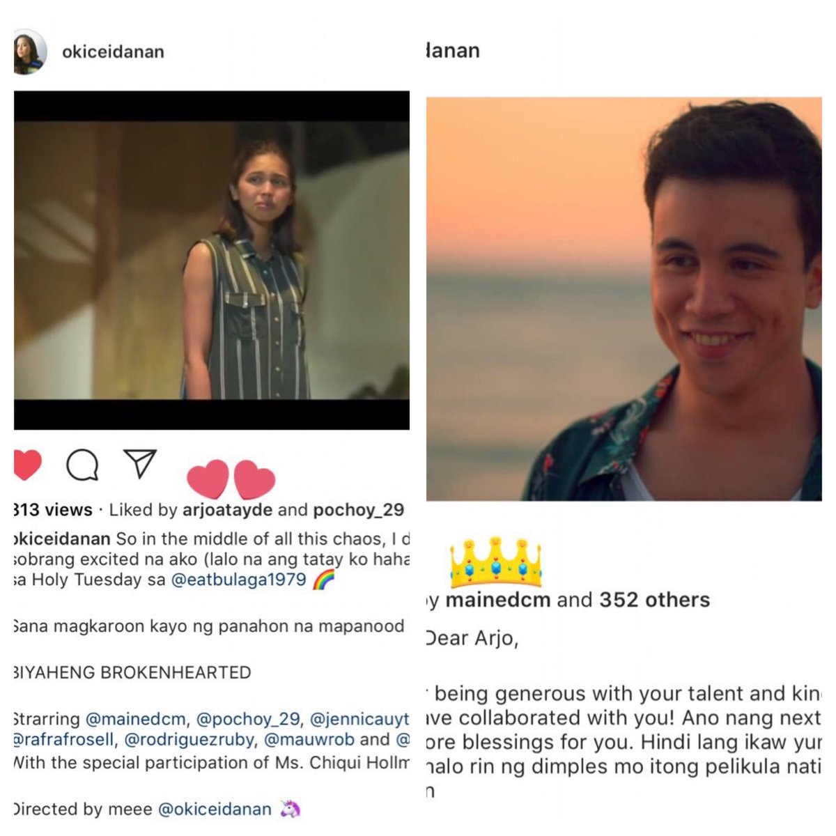 Yellow89962181's tweet photo. This holy week ,let’s remember the true meaning of love ;
Love is kind
Love is lifting each other up 
Love is making each other happy Love is seeing yourself in his eyes when you look at him
Love is Armaine 
#STRANDEDBlockScreening https://t.co/HONVG0pzIq