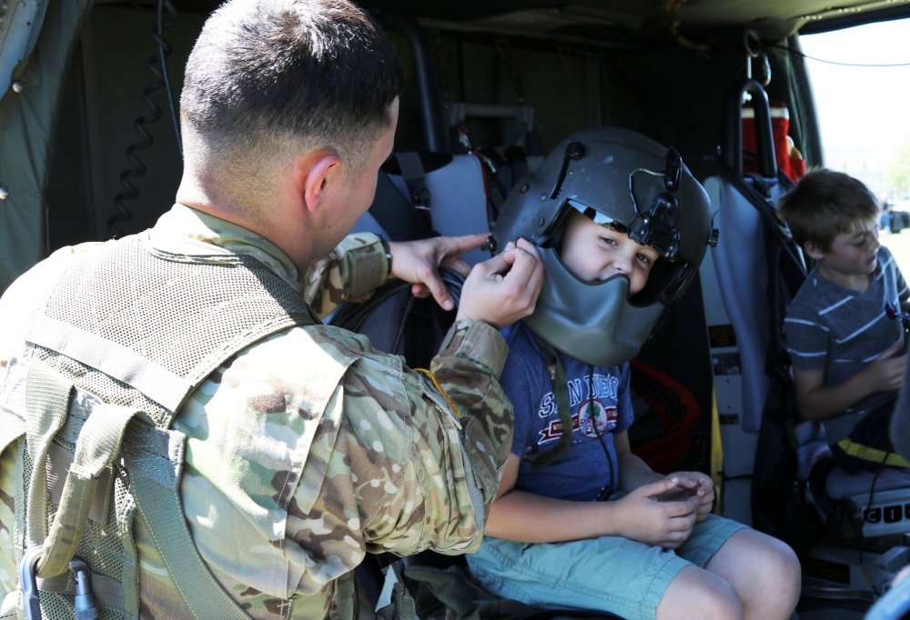 TXMilitary's tweet photo. Open House continues today! Come to Camp Mabry to interact with our equipment and personnel and view live demonstrations of past and current efforts of the Texas Military Department! #TMDOpenHouse #CampMabry #Austin #ATX #Texas #Military #firstre https://t.co/BY1LKfCi0Q