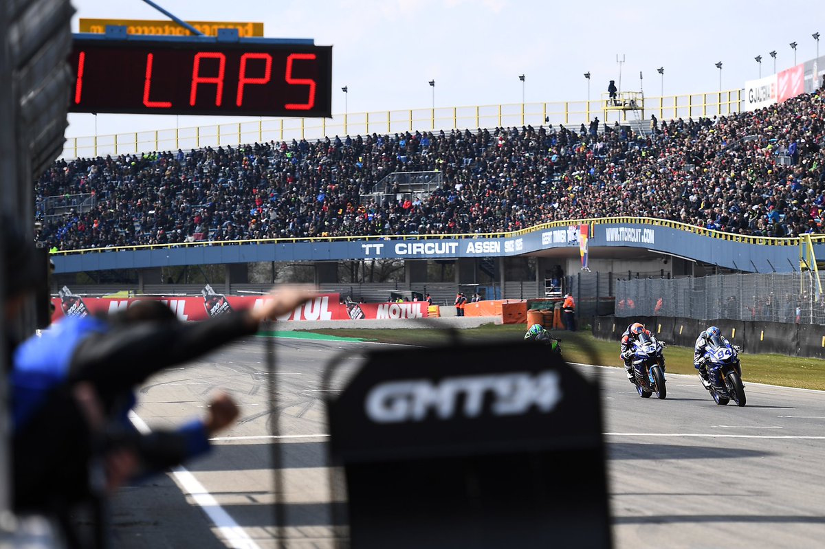 GMT94's tweet image. #NLDWorldSBK @JulesCluzel16 ended 4th at 5 tenths from the victory. @Perolari_94 finished 6th. More info on : gmt94.com