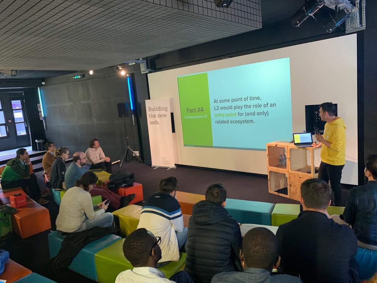 FaridRached's tweet image. Exciting talk by ⁦@geo_protocol⁩  at Building The New Web in Paris. #parisblockweek ⁦@ParisBlockWeek⁩