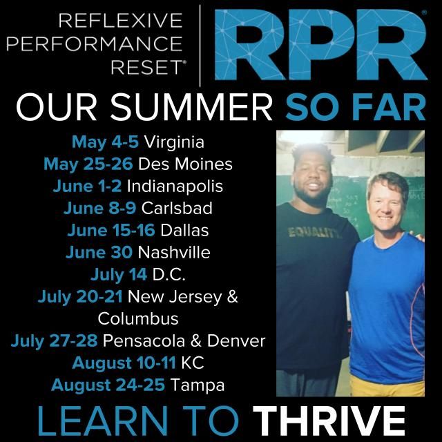 RPR_system's tweet image. I can&apos;t believe how many clinics we have on the calendar right now. If you&apos;re not already on board, you&apos;re falling behind.
RPR makes every training system better by giving you and your athletes a simple system to optimize their nervous system.
#AreYouOptimized