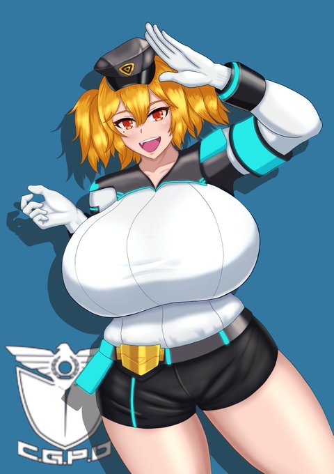 ラストオリジンのケルベロスちゃん そのおっぱいで警察は無理でしょ #라스트오리진 