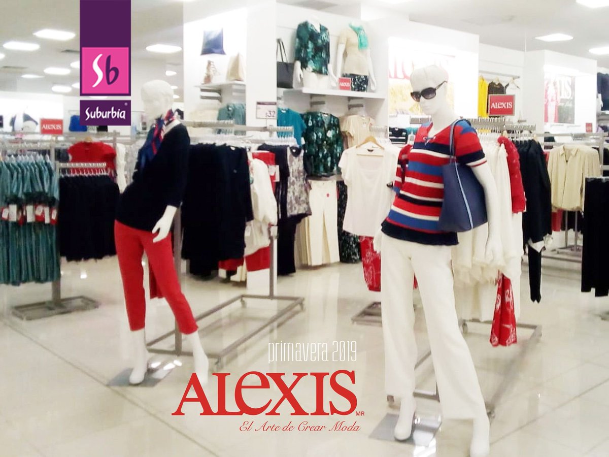 AlexisModa's tweet photo. Domingo para visitar tu tienda SUBURBIA más cercana y comprar tu look ALEXIS favorito, Feliz Domingo! #AlexisModa #Moda #Mujer #Moda_Suburbia #AlexisEnSuburbia #FelizDomingo #Style #ootd #SS2019 https://t.co/jaN3vvBhF5