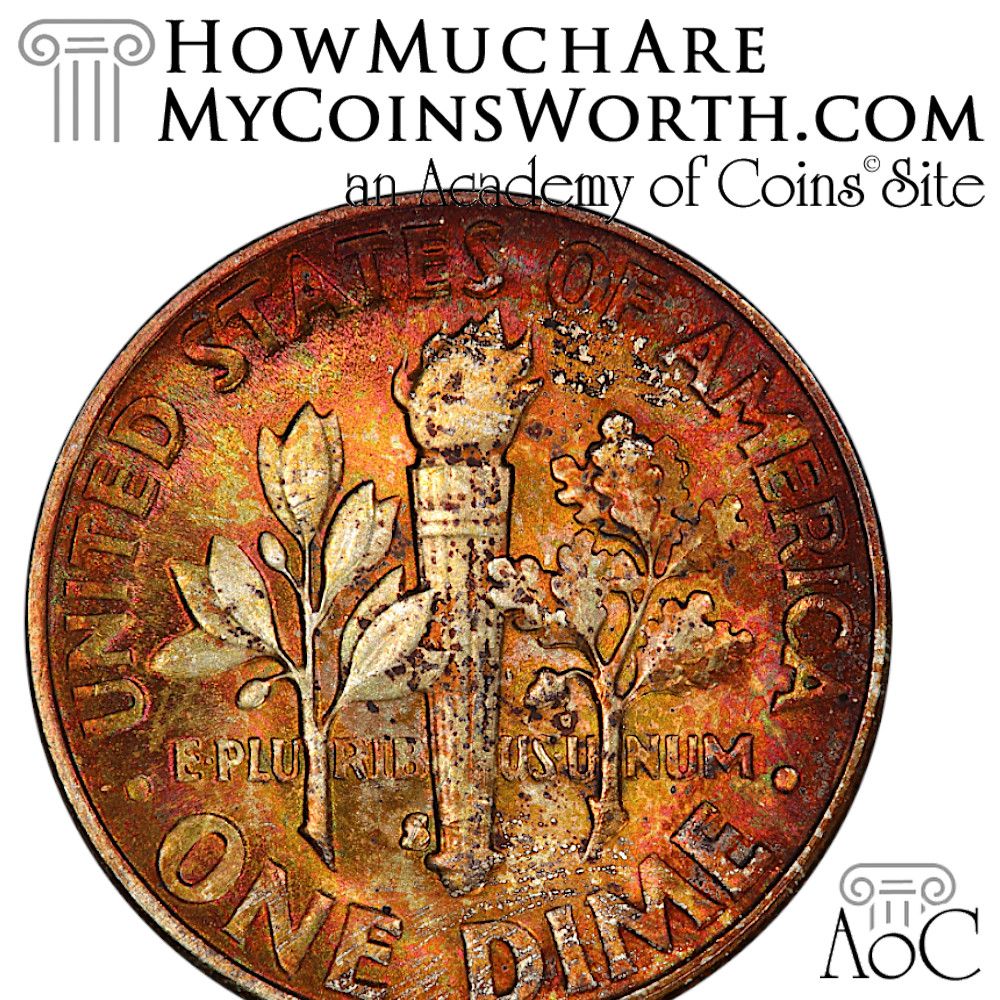 hmamcw's tweet photo. Your #WeeklyCoin:⠀
1953-S Roosevelt Dime⠀
Recently sold for $500⠀

Well, gee, what did you like about this boring ol' silver dime? Holy macaroni, this thing is pretty. Thanks for your votes!

#thanks #silverdime #toneddime #roseyroosie #1953 #history #collect #fave https://t.co/Zt9KzviHqd
