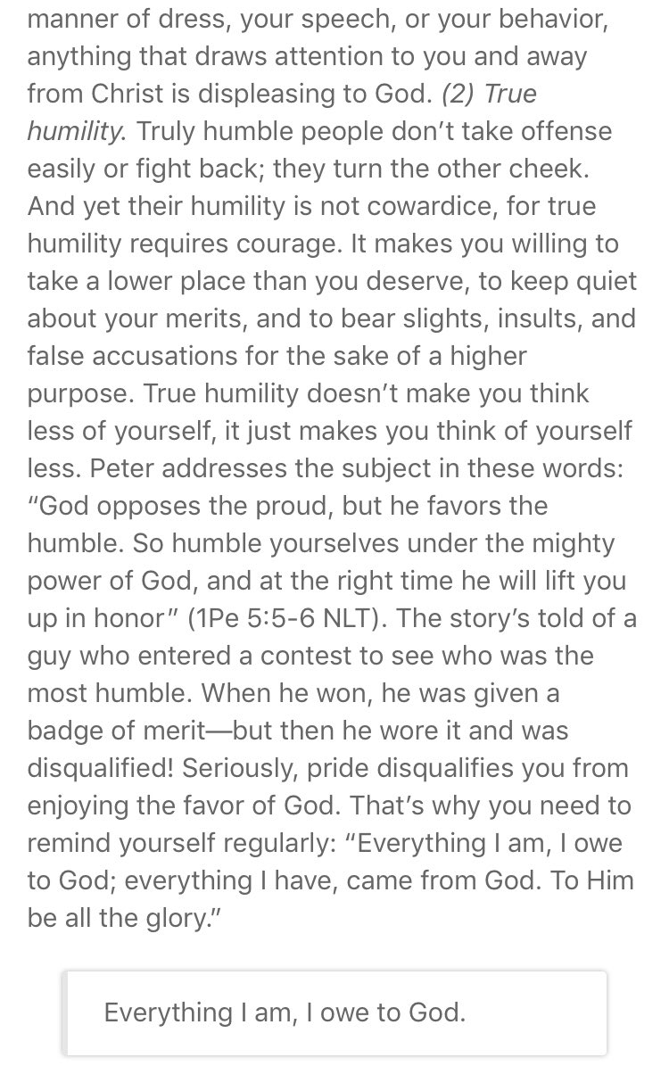 Everything I am, I owe to God. 
app.wordforyou.com/devotionals/tr…