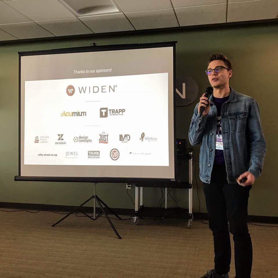 design_like_mad's tweet photo. Big thanks to all our sponsors and our ring leader, Jake Berchem! https://t.co/oU1SOCyOyO