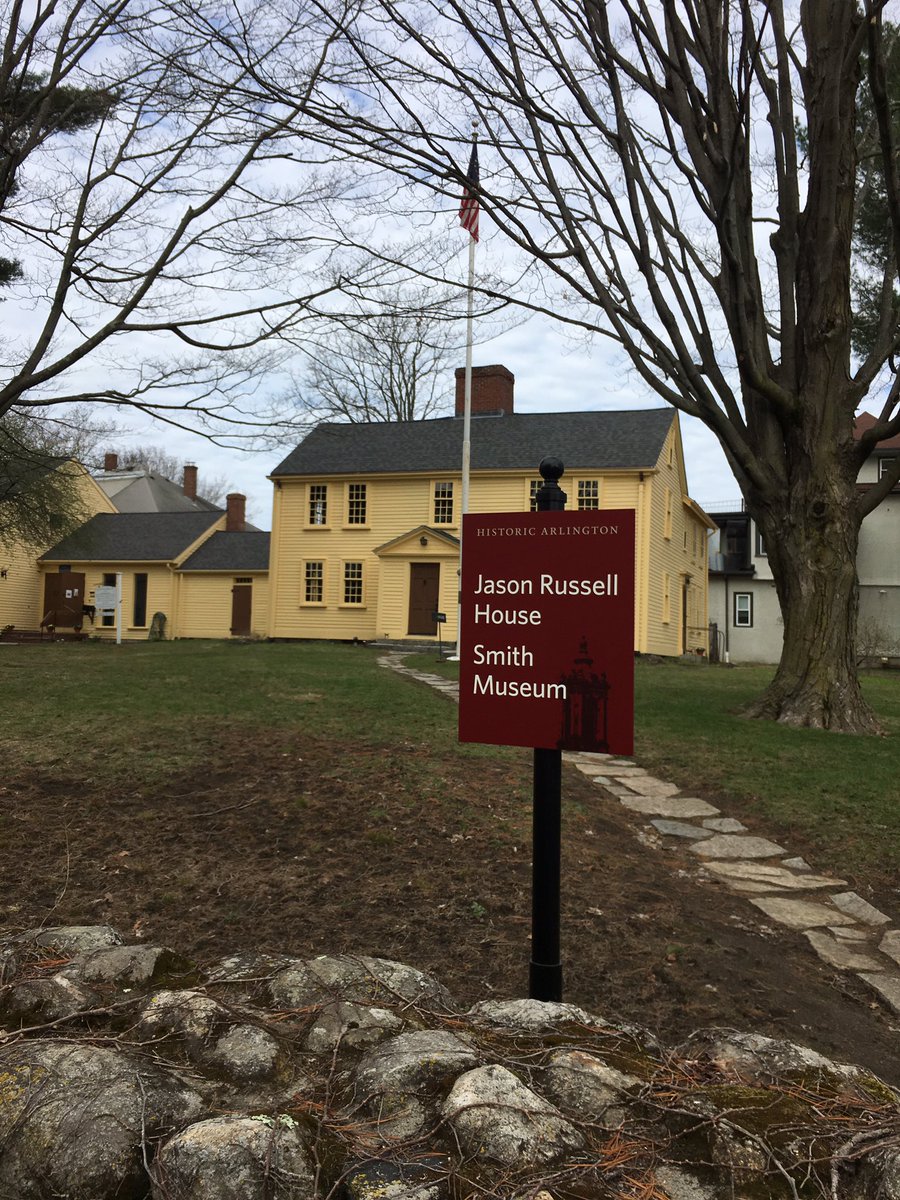 amolszewski's tweet photo. Battle of Menotomy at noon today!  Come to Arlington to see it!  Corner of Mass Ave &amp; Jadon https://t.co/P7P8bs9IEl