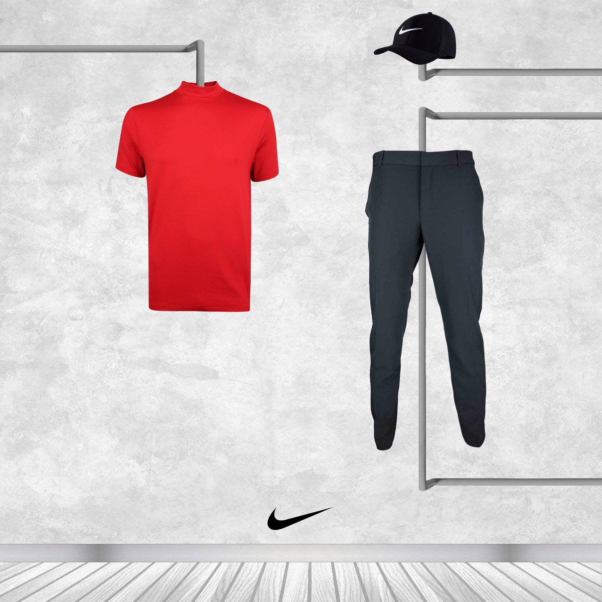 nike golf shirt tiger masters