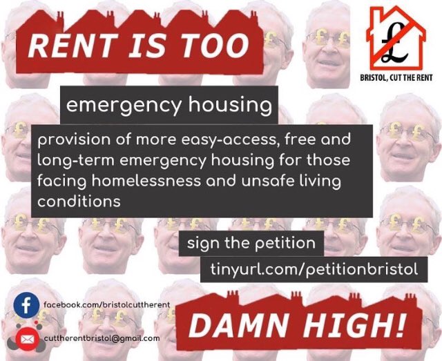 And now on twitter! #theysayrenthikewesayrentstrike