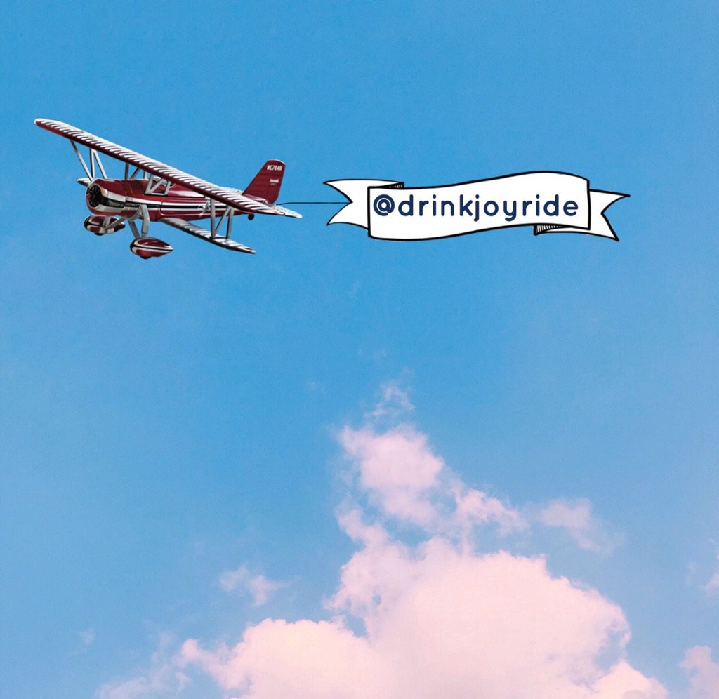It's a Bird...It's a Plane...It's Joyride!! #drinkjoyride #nationallookupattheskyday