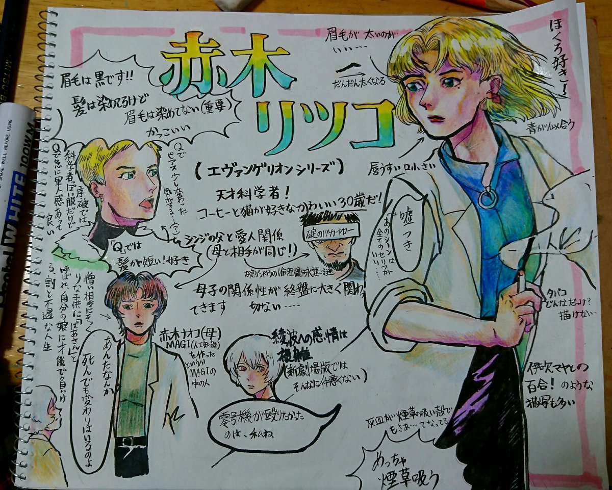 エヴァンゲリオン 好きなキャラ4人晒すと好みがわかる その 赤木リツコ エヴァンゲリオン 海洋 陸地の漫画 エヴァンゲリオン 好きなキャラ4人晒すと好みがわかる その 赤木リツコ エヴァンゲリオン 海洋 陸地の漫画