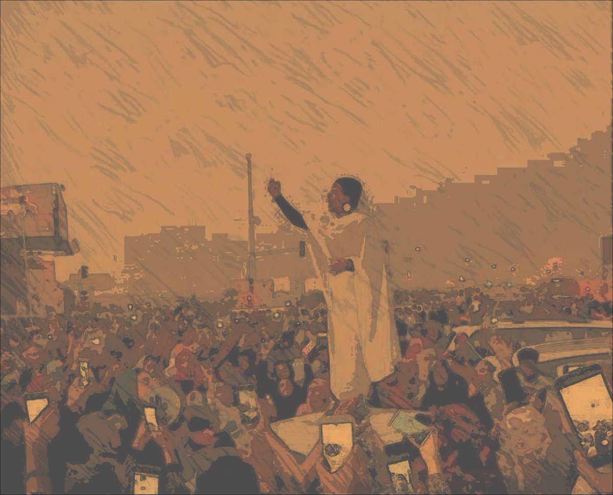 WOTFL's tweet photo. "You cannot have a revolution without women. You cannot have democracy without women." — Alaa Salah https://t.co/8J2kkjLCEI