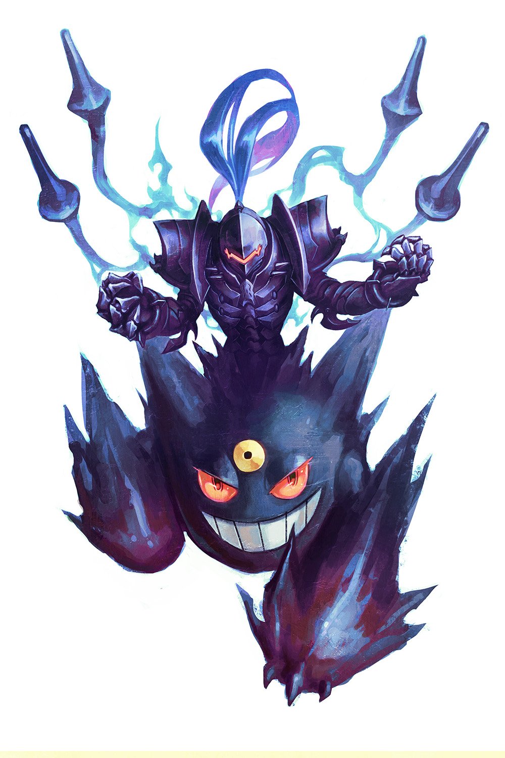 A爾 エアル 影踏み鬼 ランスロットとメガゲンガー Fgo ポケモン T Co Lthixhxr1l Twitter