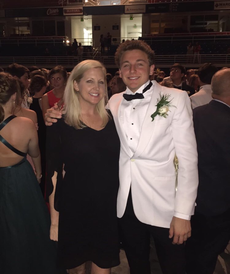 jackmartin81's tweet photo. Busy day yesterday. Quick trip to Tuscaloosa for a bit of A-Day, and then back to Mobile to kick off prom by dancing with the #1 lady in my life. Can’t wait to get back to T-Town and get the journey going. #RollTide #Mom #47days https://t.co/YcuNcyU5Ln