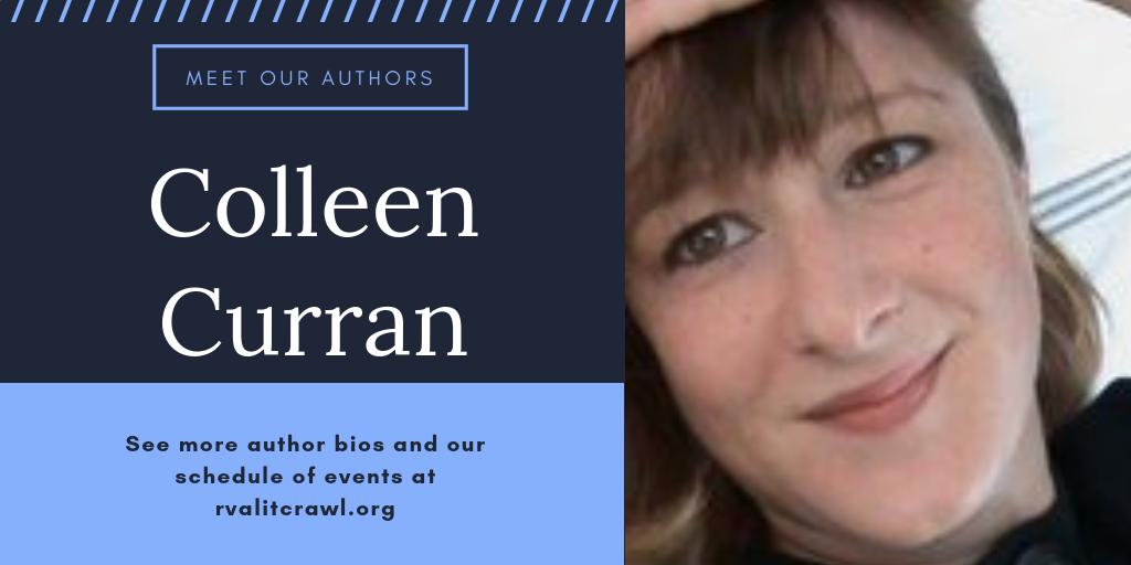 RVALitCrawl's tweet photo. MEET OUR AUTHORS:  @collcurran is the author of Whores on the Hill and the editor of several literary anthologies. See her read at Parhelion Lit Magazine, Sugar &amp; Twine, 4/20 8:00-9:00 PM. #RVA #rvaevents #RVALitCrawl https://t.co/fiQppVjDpP