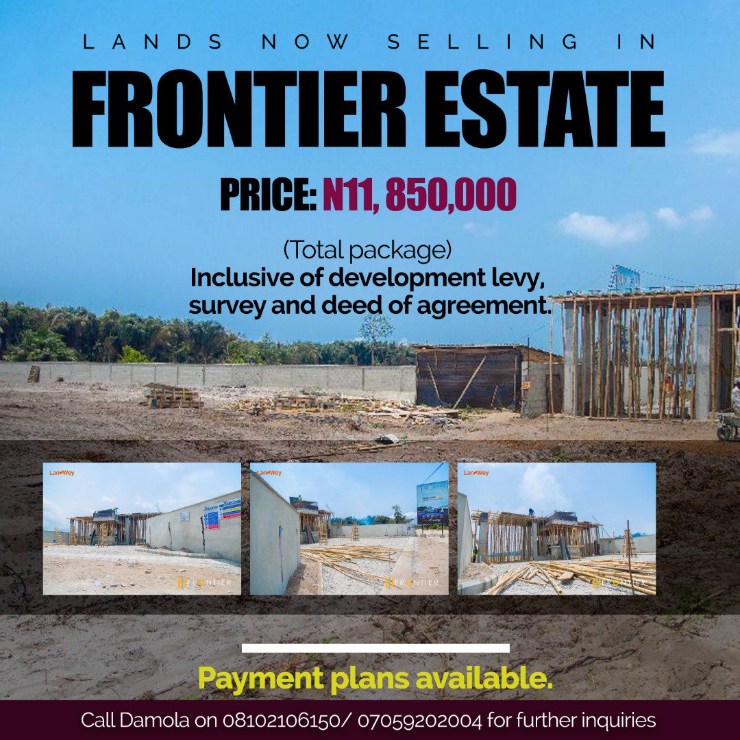 marley_rb's tweet photo. Good afternoon Twitter,
I bring you the best offer on land sale within the Lekki-Ajah axis.
For further enquiries and inspections, call 08102106150
IG - Maleek_propertygeek 

#whatsappdown #GameofThronesSeason8
#instagramdown #facebookisdown https://t.co/QS4OBbxocu