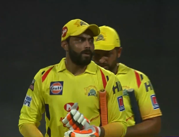 SirJadeja's tweet photo. Sir Jadeja finishes off in style (31* off 17) as CSK beat KKR by 5 wickets. 🦁 #KKRvCSK #CSKvKKR https://t.co/yXR5IEVDBJ