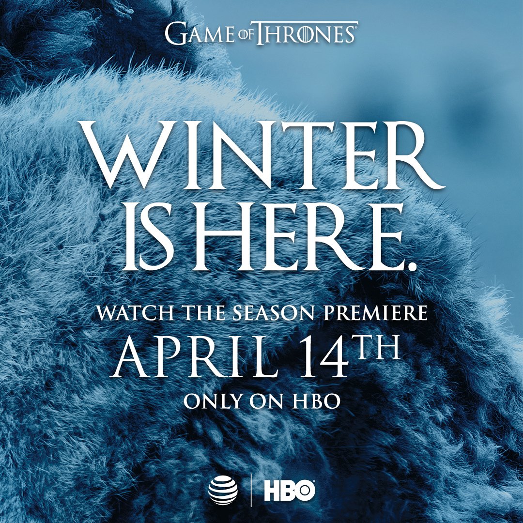 ATTBoylstonST's tweet photo. Join the millions of fans tuning into the #GameofThrones season 8 premiere tonight - only on @HBO. #GOTatt https://t.co/mlCJopwx5i