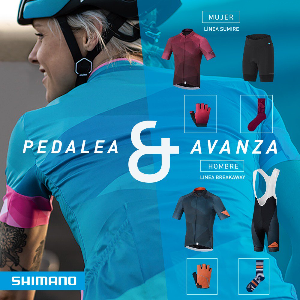 📢 ¡Novedades Shimano! Indumentaria para vestir tu pasión por el ciclismo. Ya estás preparado para salir a pedalear... 😉

Conseguila en las mejores bicicleterías. 👊

Más info: ➡ bit.ly/Shimano-Indume…
