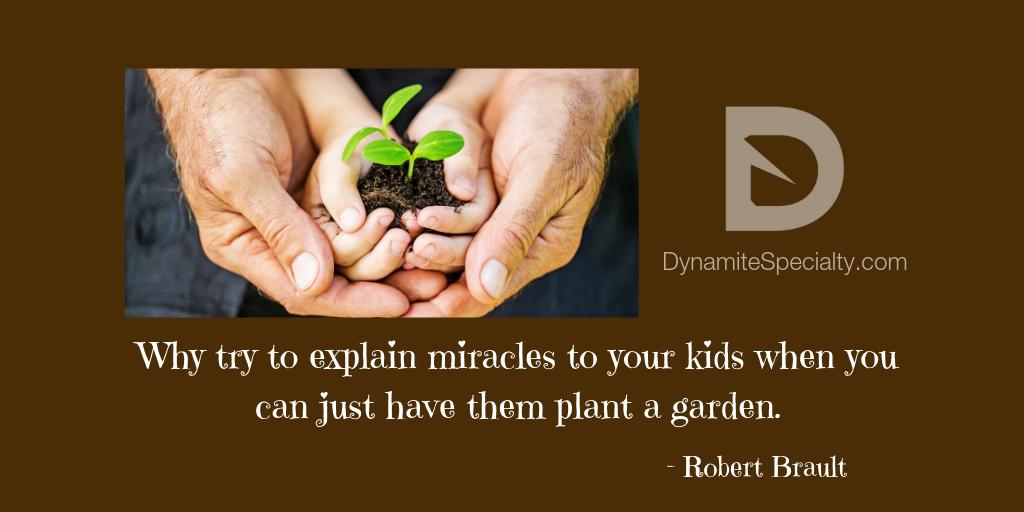 DynaSpecialty's tweet photo. Happy National #GardeningDay! Dynamite believes that good nutrition starts in the soil and the best place to build your health is in your own garden. #AddMineralstoYourSoil #DynamiteYOU https://t.co/OvUbEdSvuM