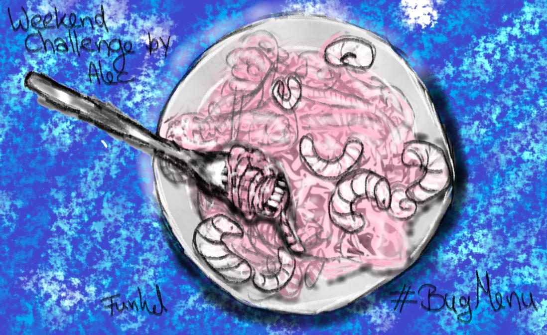 funkeltraenchen's tweet photo. Weekend challenge by Alec! Draw your own #BugMenu
@StudioTeaBreak @CFcomiX https://t.co/jDi70F1tkb