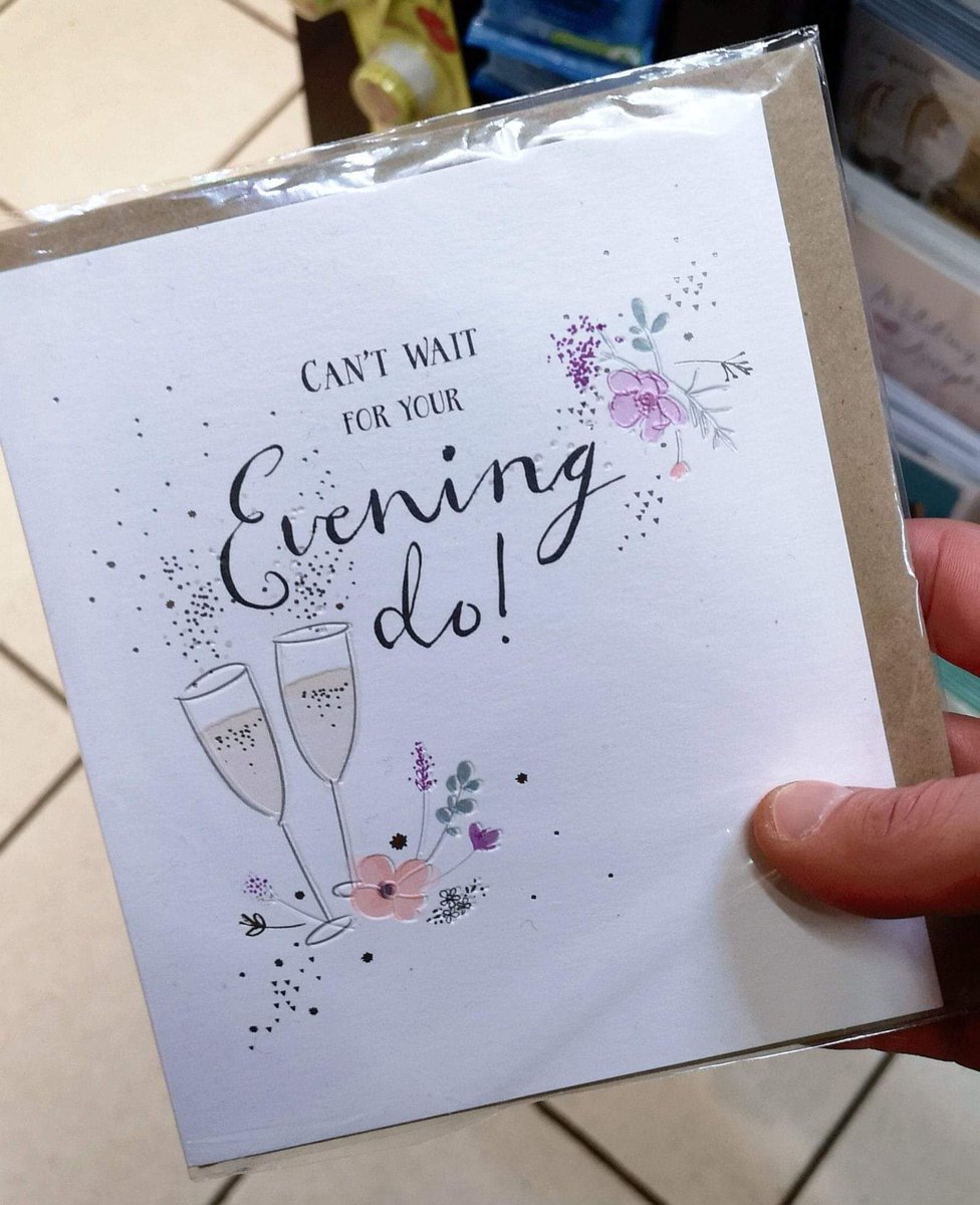 Someone please invite me to your wedding reception so I can buy this unnescessarily passive aggressive card.